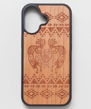 【チャイハネ】iPhone17 ネイウッドスマホケース