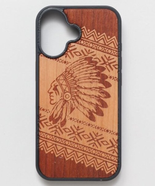 【チャイハネ】iPhone17 ネイウッドスマホケース