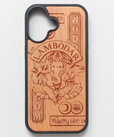 【チャイハネ】iPhone17 ネオウッドスマホケース