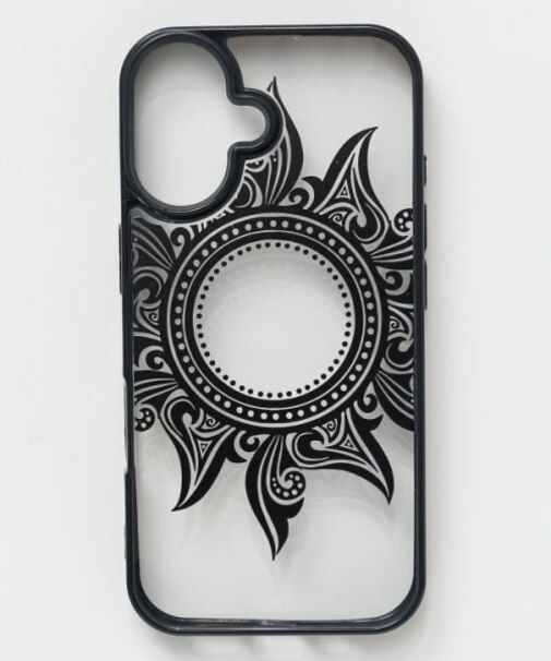 【チャイハネ】[iPhone17]ダーリクリアスマホケース