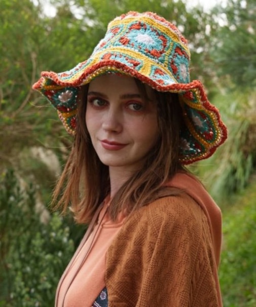 【チャイハネ】ハマラパ手編みハット