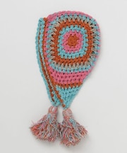 【チャイハネ】シュマル手編み耳付きキャップ