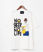 【チャイハネ】ノビノラメンズTシャツ【Amina×grn×横浜ビール】