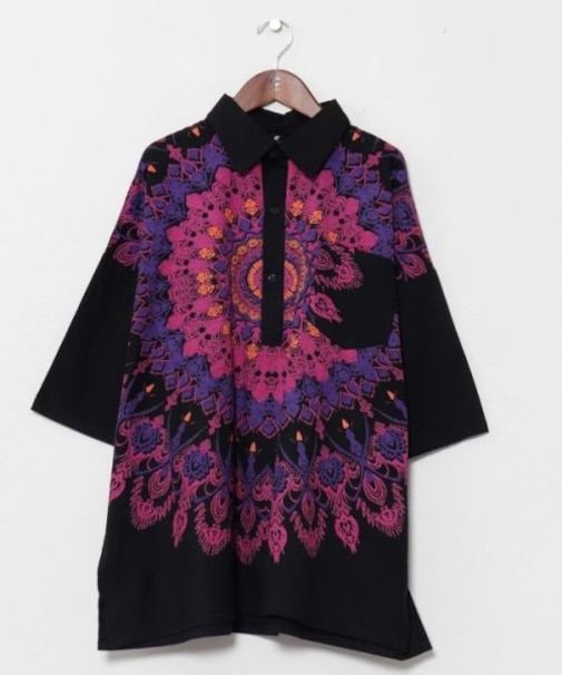 【チャイハネ】レレリアメンズプルオーバーシャツ