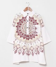 【チャイハネ】レレリアメンズプルオーバーシャツ