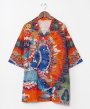 【チャイハネ】パタラカ開襟メンズシャツ