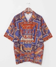 【チャイハネ】パタラカ開襟メンズシャツ