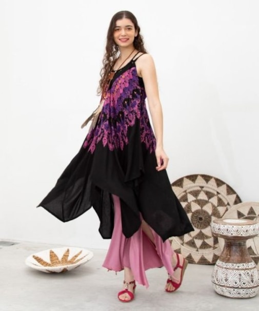 【チャイハネ】レレリアキャミワンピース サロペット2WAY