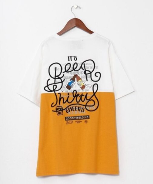 【チャイハネ】ワッタイトメンズTシャツ【Amina×grn×横浜ビール】