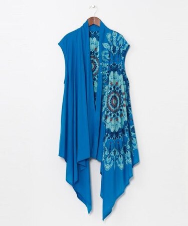 【チャイハネ】レレリアベスト型メンズカーディガン