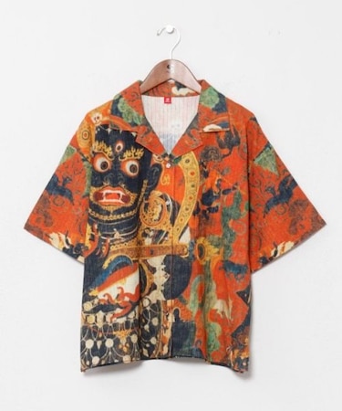 【チャイハネ】パタラカ開襟シャツ