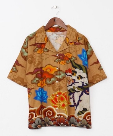 【チャイハネ】パタラカ開襟シャツ