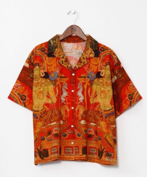 【チャイハネ】パタラカ開襟シャツ