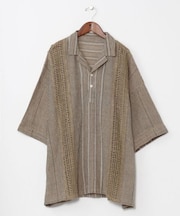 【チャイハネ】ナナミィメンズプルオーバーシャツ