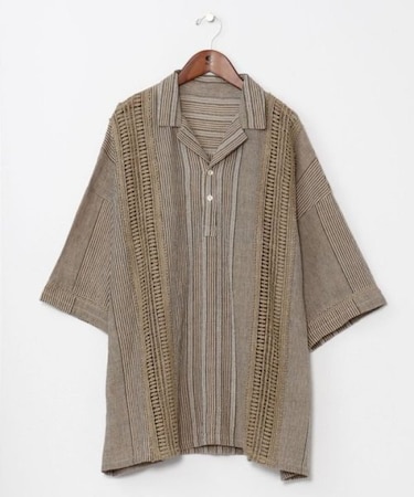 【チャイハネ】ナナミィメンズプルオーバーシャツ