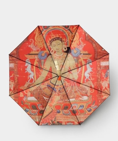 【チャイハネ】チベドラ日傘 晴雨兼用