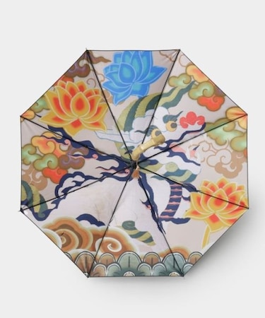 【チャイハネ】チベドラ日傘 晴雨兼用