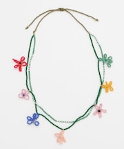 【チャイハネ】フラワーズネックレス