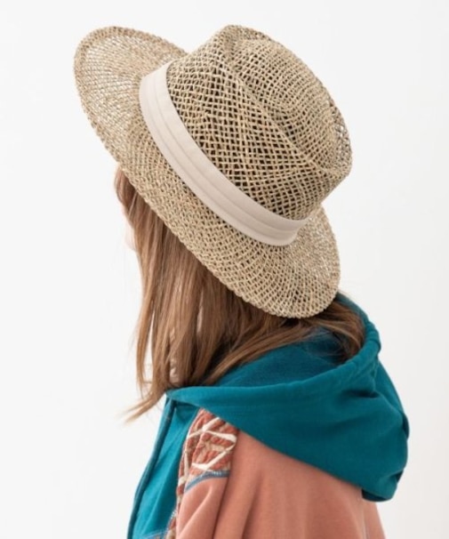 【チャイハネ】ラフィナハット カンカン帽