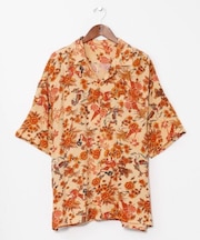 【チャイハネ】ボヘクランメンズ開襟シャツ