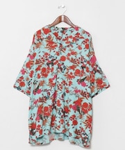 【チャイハネ】ボヘクランメンズ開襟シャツ