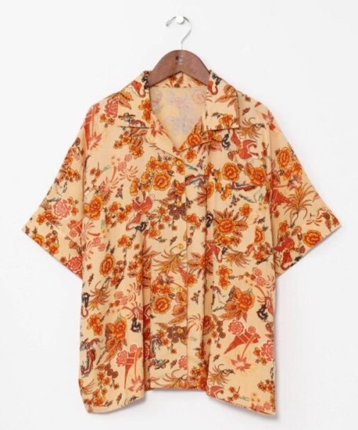 【チャイハネ】ボヘクラン開襟シャツ