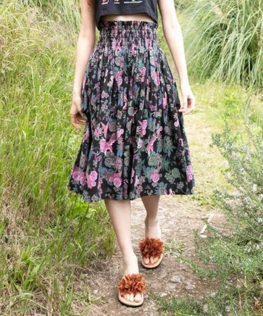 【チャイハネ】ボヘクランスカート