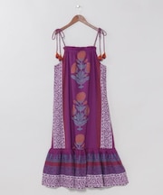 【チャイハネ】ボヘブロキャミワンピース