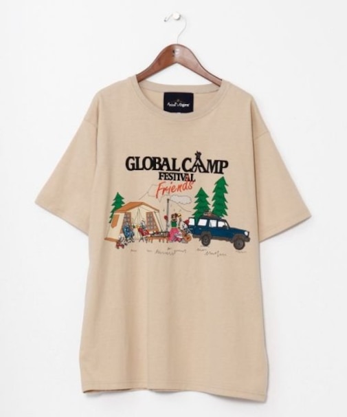 【チャイハネ】ラファーミメンズTシャツ【Amina×grn×ogawa】
