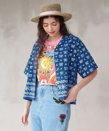 【チャイハネ】ディブロナ開襟シャツ