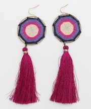 【チャイハネ】タークタッセルピアス