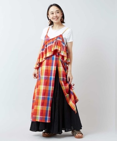 【チャイハネ】サリィアキャミワンピース