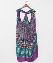 【チャイハネ】 【UVカット加工】マンダルベストパレオ
