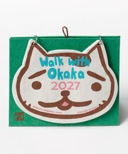 【チャイハネ】【2027年カレンダー】ＤＥＳＫ　ＯＫＡＫＡ