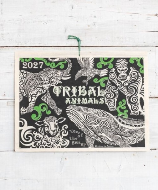 【チャイハネ】【2027年カレンダー】TRIBAL