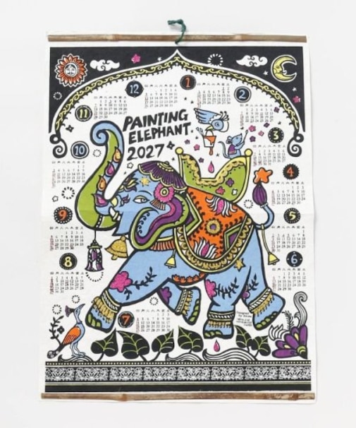 【チャイハネ】【2027年カレンダー】ＥＬＥＰＨＡＮＴ