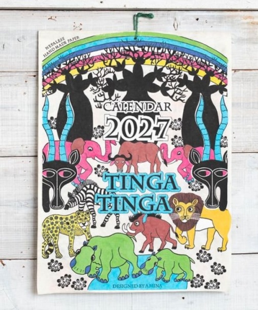 【チャイハネ】【２０２７年カレンダー】ＴＩＮＧＡ　ＴＩＮＧＡ