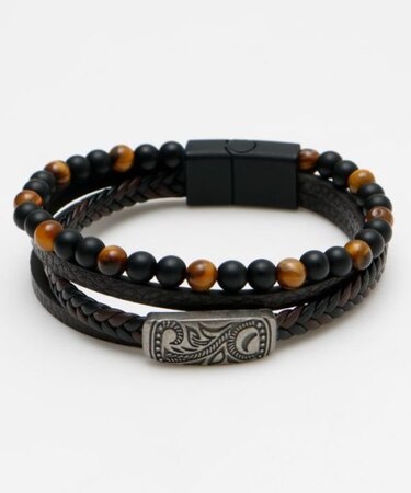 【カヒコ】メンズハワジュバレルブレスレット