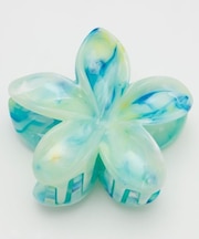 【カヒコ】マーブルプルメリアヘアクリップ