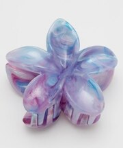 【カヒコ】マーブルプルメリアヘアクリップ