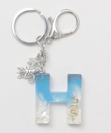 【カヒコ】ラキイニシャルキーホルダー