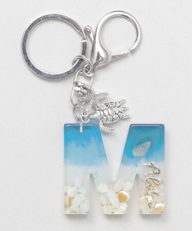 【カヒコ】ラキイニシャルキーホルダー