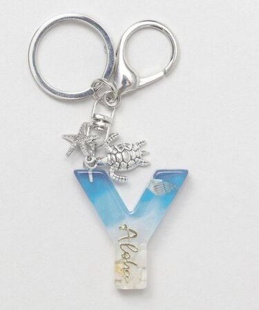 【カヒコ】ラキイニシャルキーホルダー