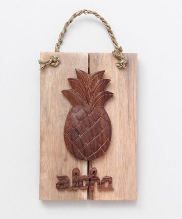 【カヒコ】ハワイアンウッドサインボード