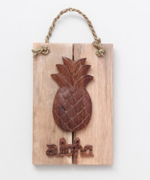 【カヒコ】ハワイアンウッドサインボード