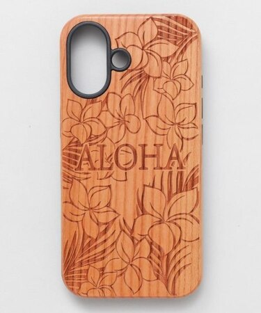 【カヒコ】[iPhone16]ウッドスマホケース