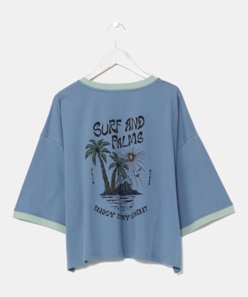 【カヒコ】カノアTシャツ【SURF&Palms】
