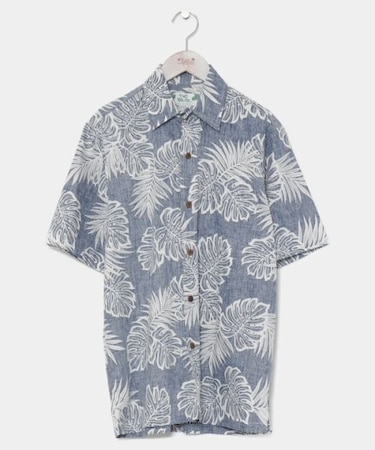 【カヒコ】カウアイアロハメンズシャツ【TWO PALMS】