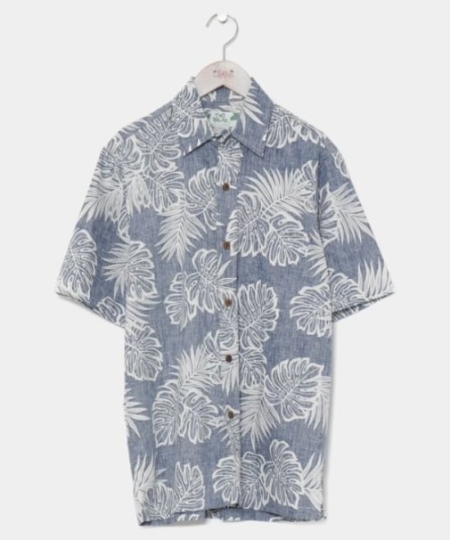 【カヒコ】カウアイアロハメンズシャツ【TWO PALMS】