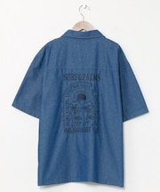 【カヒコ】【SURF&Palms】イタロメンズシャツ